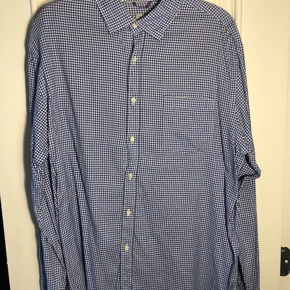 Mason's XXL Checkered Button Down